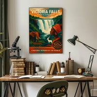 Victoria Falls A Natural Wonder Poster PosterGoat