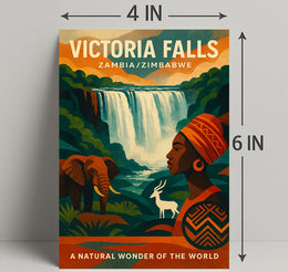 Victoria Falls A Natural Wonder Poster PosterGoat