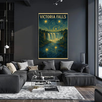 Victoria Falls Celestial Dream Travel Poster PosterGoat