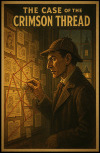 Victorian Detective Mystery Art Print Poster PosterGoat
