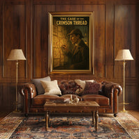 Victorian Detective Mystery Art Print Poster PosterGoat