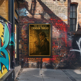 Victorian Detective Mystery Art Print Poster PosterGoat