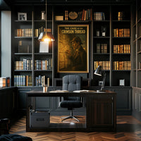Victorian Detective Mystery Art Print Poster PosterGoat