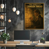 Victorian Detective Mystery Art Print Poster PosterGoat