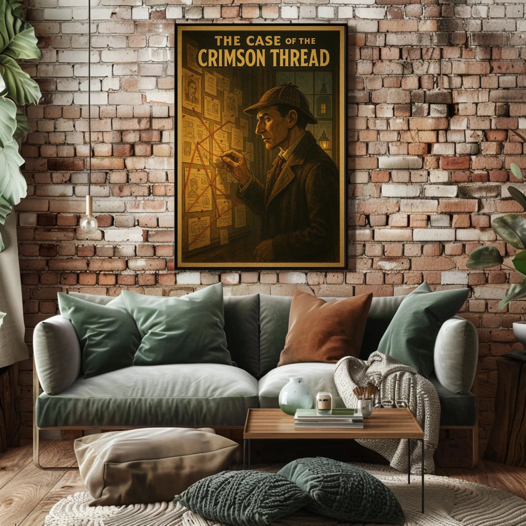 Victorian Detective Mystery Art Print Poster PosterGoat