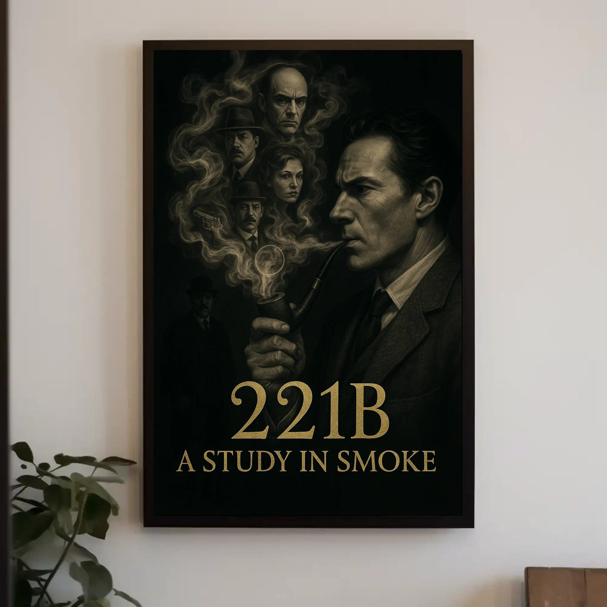 Victorian Detective Mystery Artistic Poster PosterGoat
