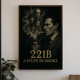 Victorian Detective Mystery Artistic Poster PosterGoat