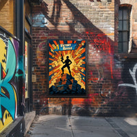Victory Royale Comic Style Gaming Triumph Pop Culture Poster PosterGoat