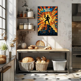Victory Royale Comic Style Gaming Triumph Pop Culture Poster PosterGoat