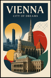 Vienna City of Dreams Poster PosterGoat