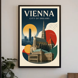 Vienna City of Dreams Poster PosterGoat