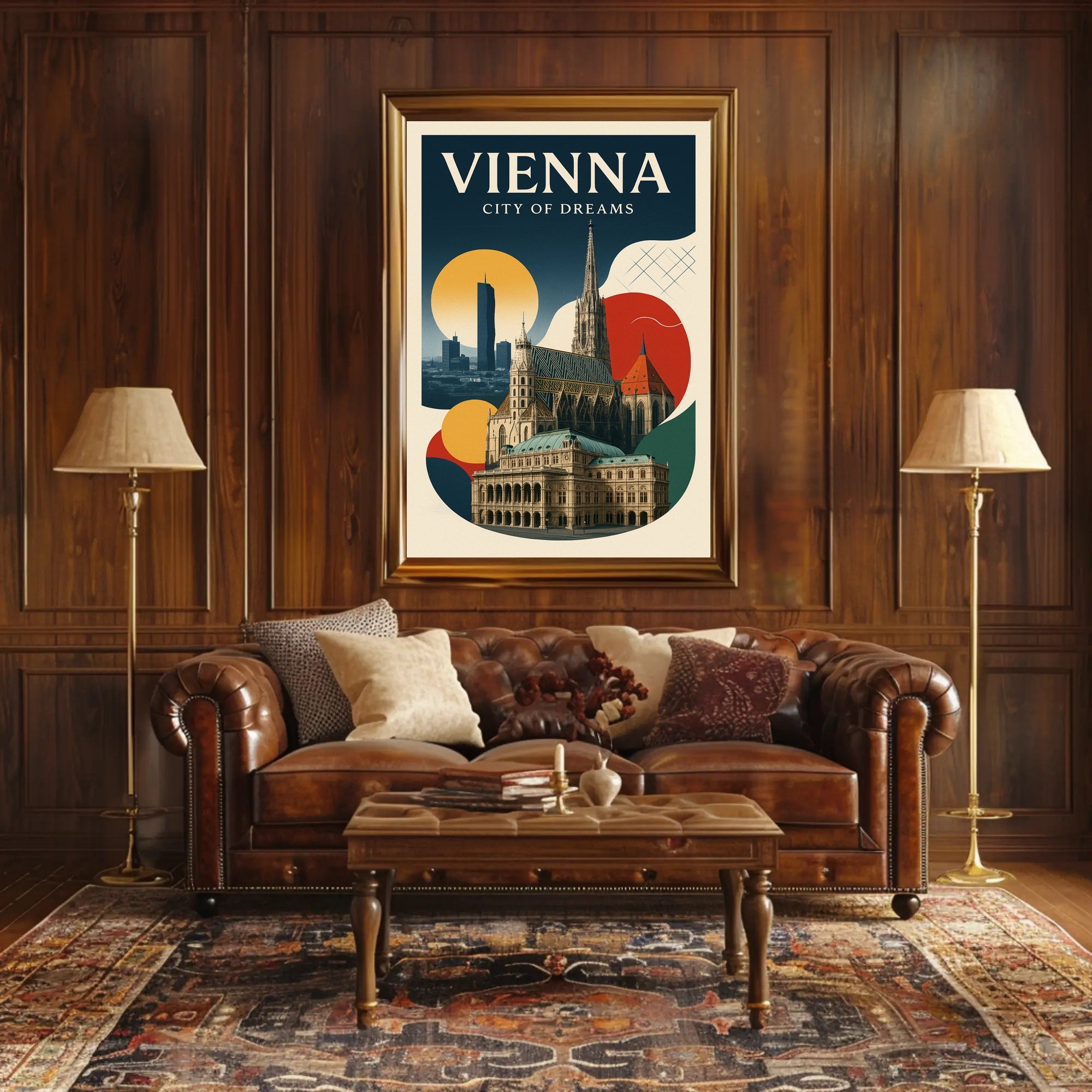 Vienna City of Dreams Poster PosterGoat