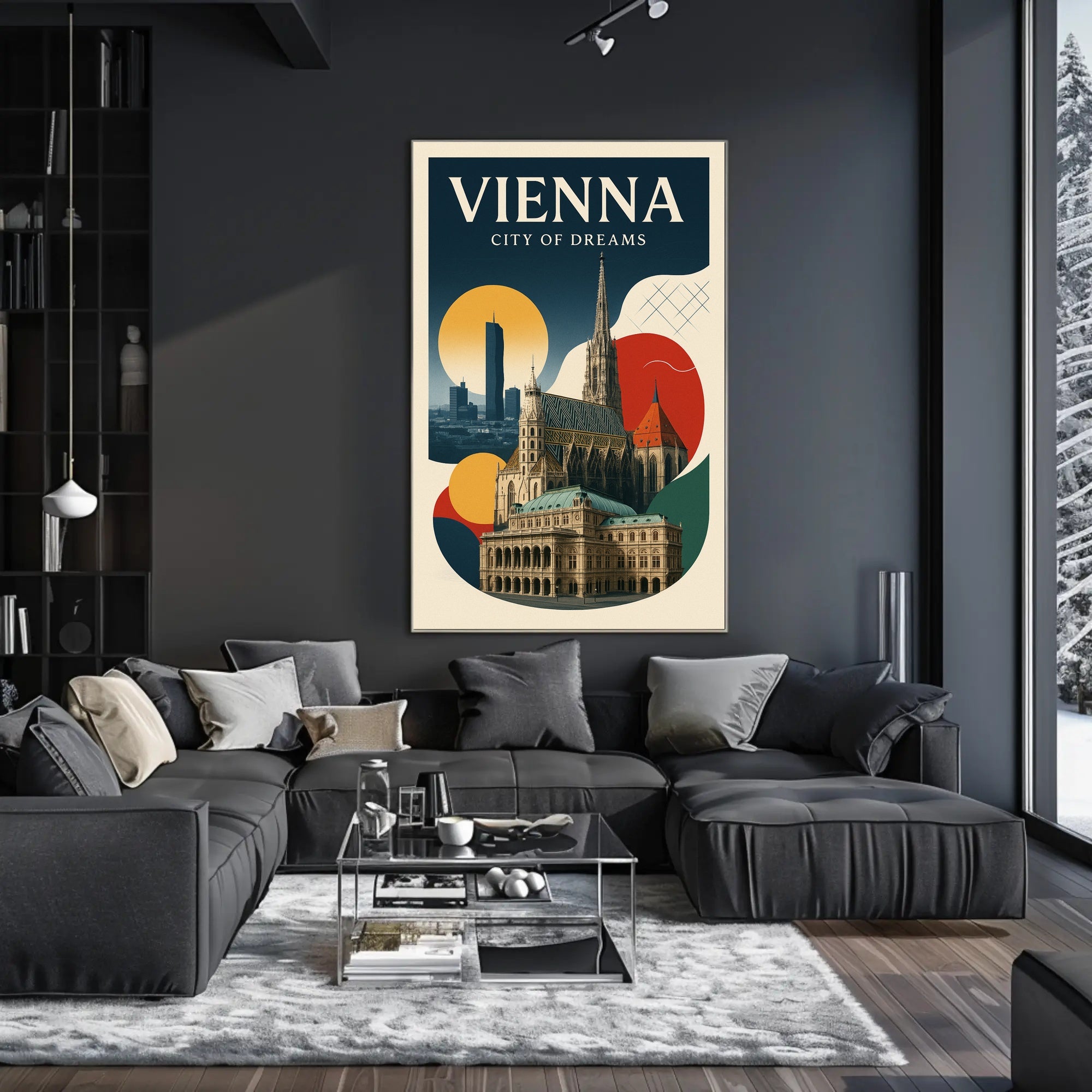 Vienna City of Dreams Poster PosterGoat