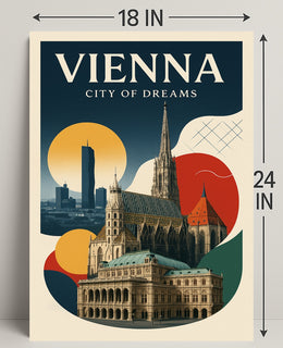 Vienna City of Dreams Poster PosterGoat