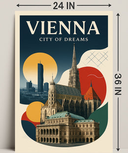 Vienna City of Dreams Poster PosterGoat