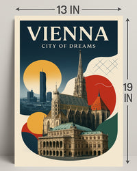 Vienna City of Dreams Poster PosterGoat