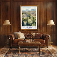 Vienna in Watercolor: A Classic Travel Poster PosterGoat