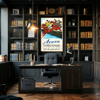 Vintage 1963 Arosa Horse Racing Event Sports Poster PosterGoat