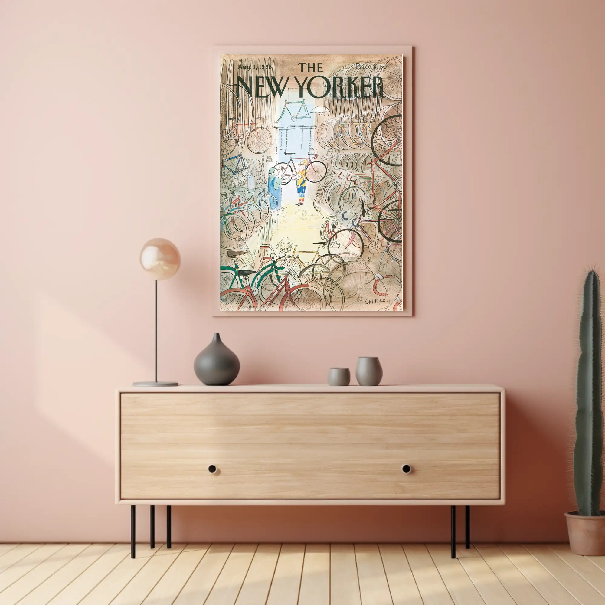 Vintage 1963 Black and White Scene Cultural Heritage Poster PosterGoat