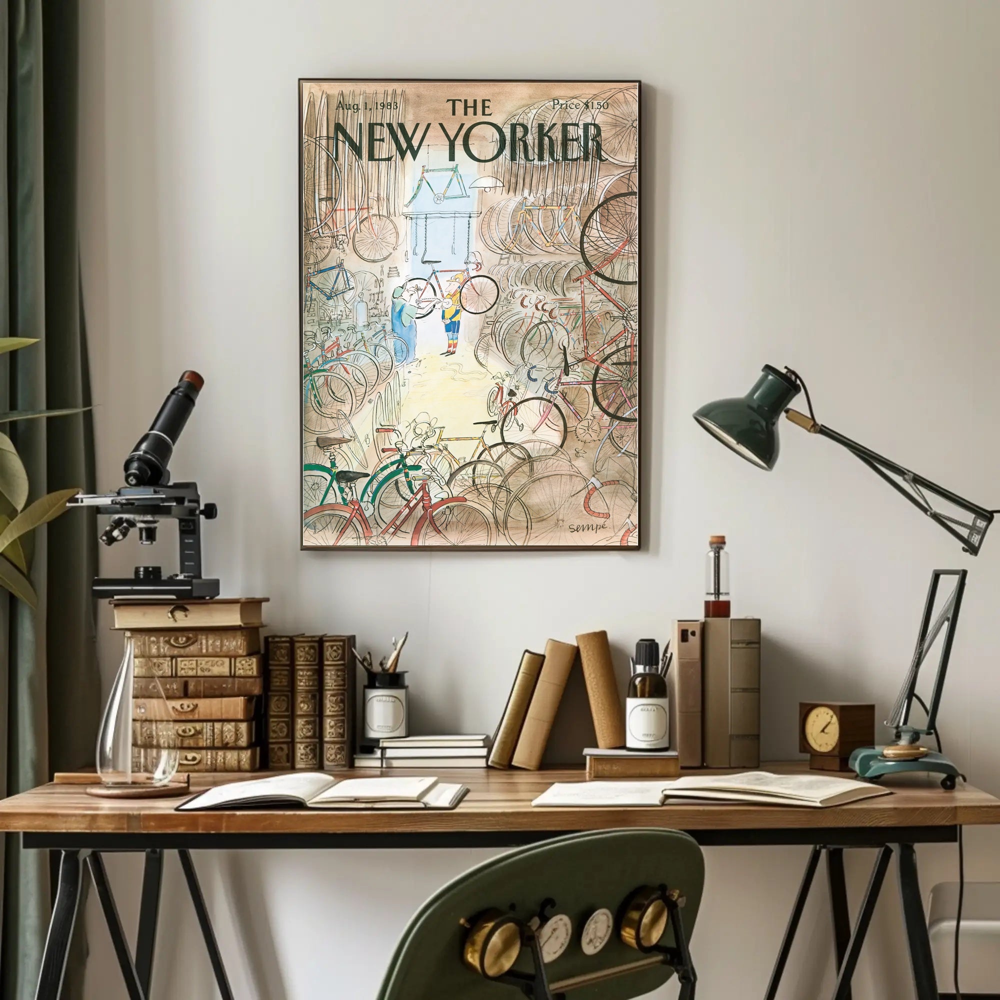 Vintage 1963 Black and White Scene Cultural Heritage Poster PosterGoat