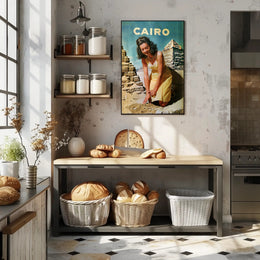 Vintage Adventure in Cairo: Travel Poster PosterGoat