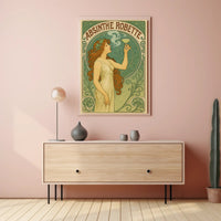 Vintage Art Nouveau Absinthe Robette Artistic Poster PosterGoat