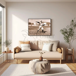 Vintage Boston Baseball Nostalgia with Sports Poster PosterGoat