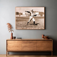 Vintage Boston Baseball Nostalgia with Sports Poster PosterGoat