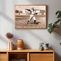 Vintage Boston Baseball Nostalgia with Sports Poster PosterGoat