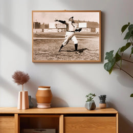 Vintage Boston Baseball Nostalgia with Sports Poster PosterGoat