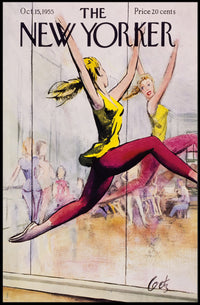 Vintage Dance Studio Poster for Mid-Century Art Lovers PosterGoat
