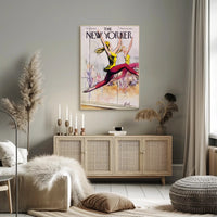 Vintage Dance Studio Poster for Mid-Century Art Lovers PosterGoat