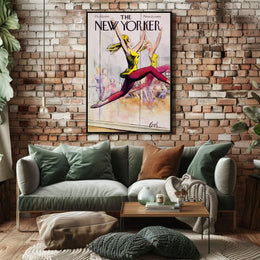 Vintage Dance Studio Poster for Mid-Century Art Lovers PosterGoat
