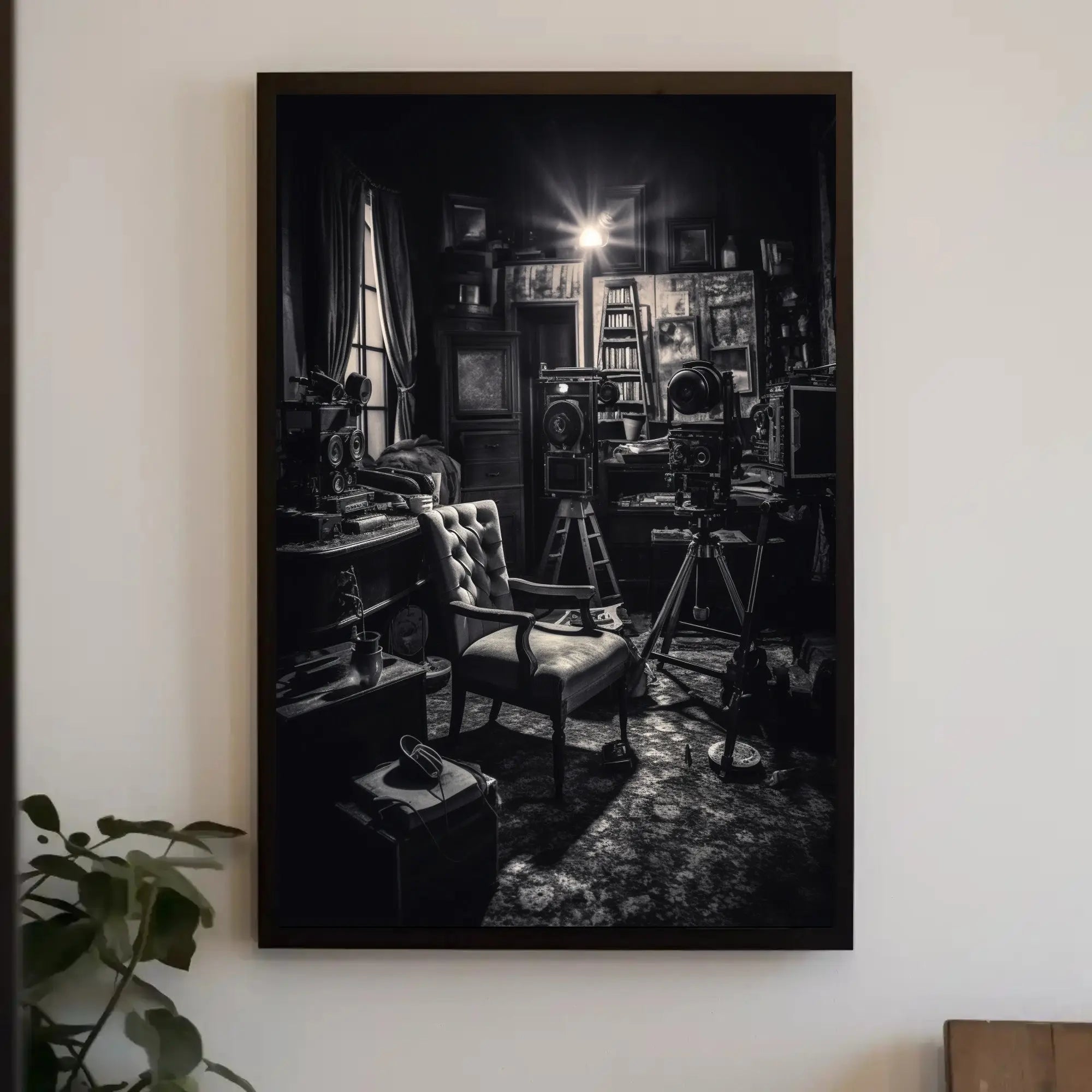Vintage Film Studio Aesthetic: Classic Photography Artistic Poster PosterGoat