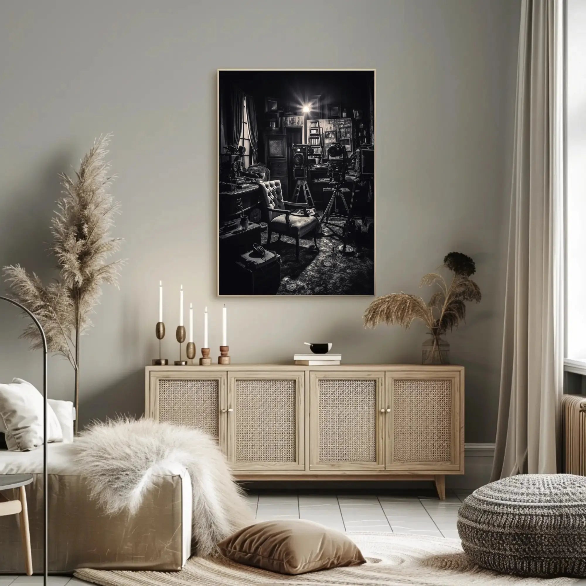 Vintage Film Studio Aesthetic: Classic Photography Artistic Poster PosterGoat