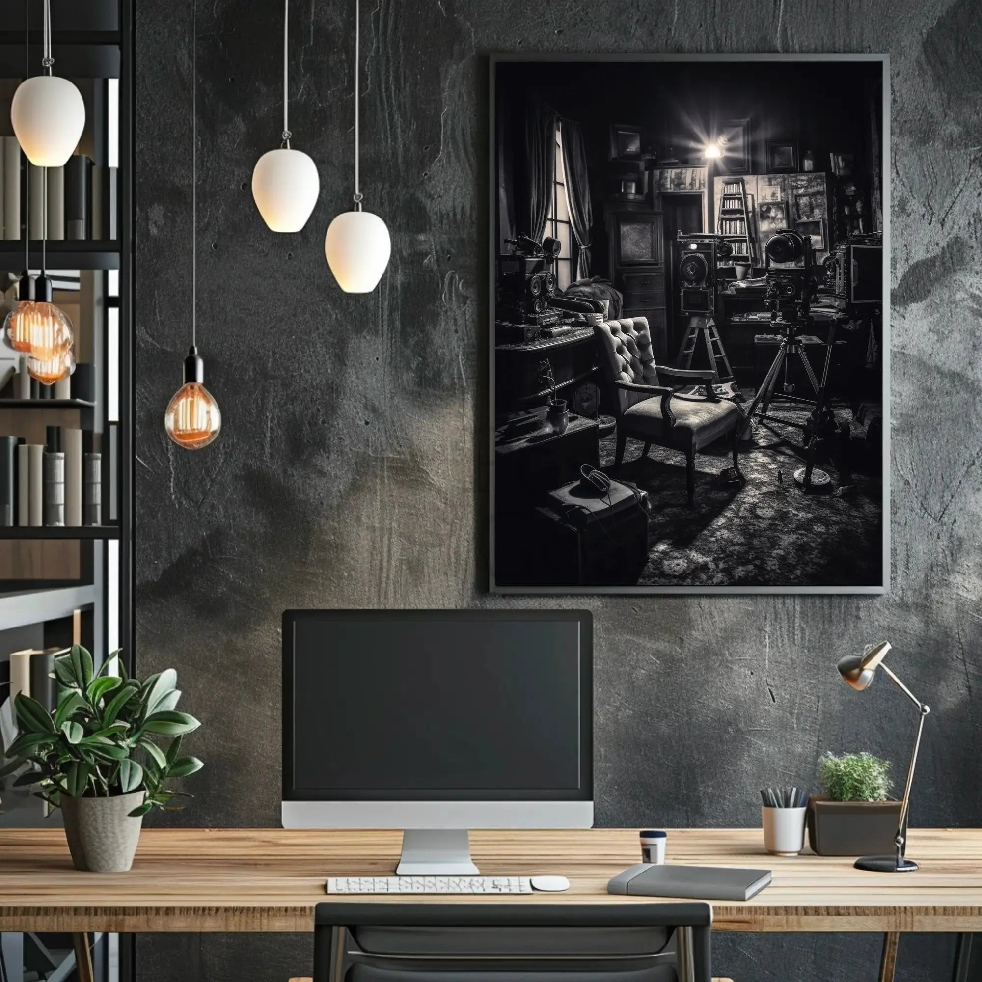 Vintage Film Studio Aesthetic: Classic Photography Artistic Poster PosterGoat