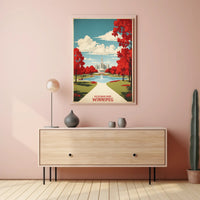 Vintage Kildonan Park Art Print Travel Poster PosterGoat