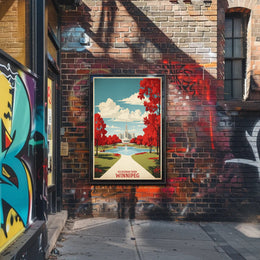 Vintage Kildonan Park Art Print Travel Poster PosterGoat