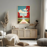Vintage Kildonan Park Art Print Travel Poster PosterGoat