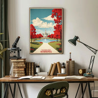 Vintage Kildonan Park Art Print Travel Poster PosterGoat