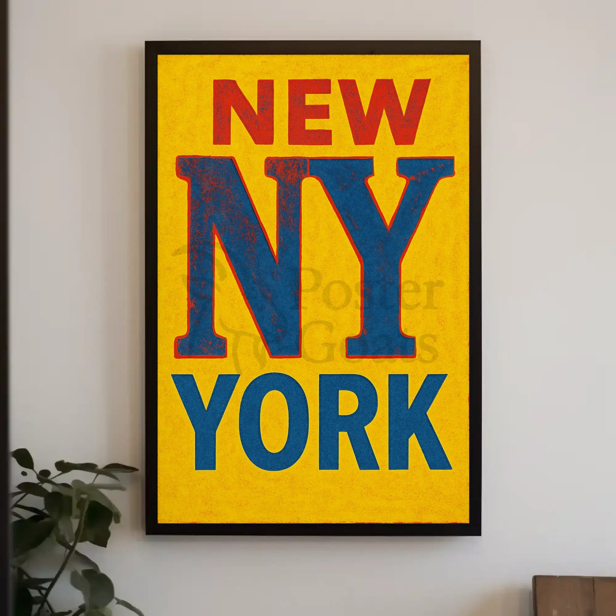 Vintage New York City Travel Poster PosterGoat