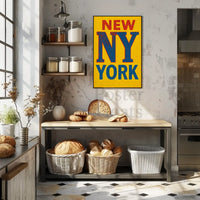 Vintage New York City Travel Poster PosterGoat