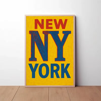 Vintage New York City Travel Poster PosterGoat