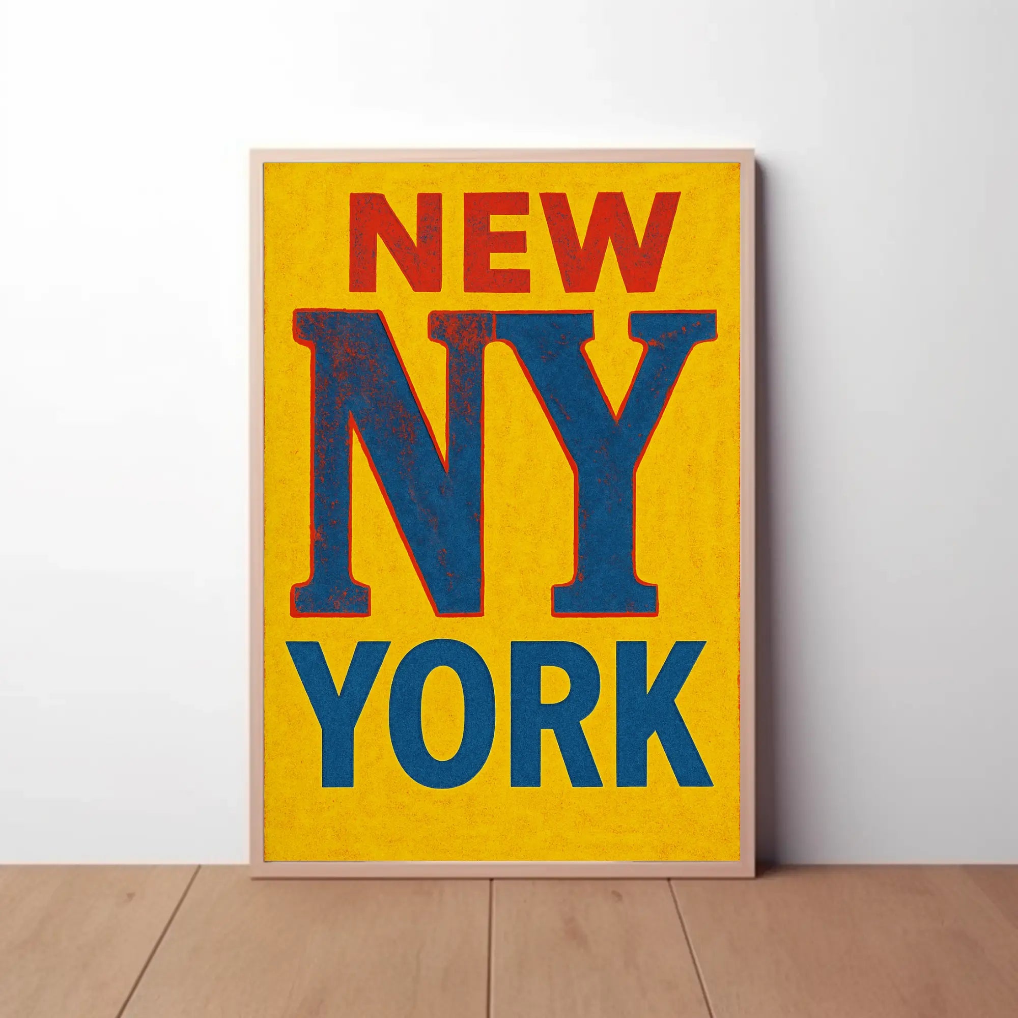 Vintage New York City Travel Poster PosterGoat