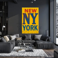 Vintage New York City Travel Poster PosterGoat