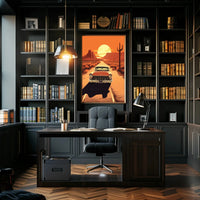 Vintage Road Trip Americana, Travel Poster PosterGoat