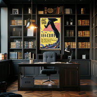Vintage Sea Cliff Travel Promotion: Bold Mid-Century Modern Poster PosterGoat