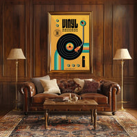 Vinyl Record Special Edition Music or Concert Poster PosterGoat