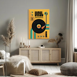 Vinyl Record Special Edition Music or Concert Poster PosterGoat