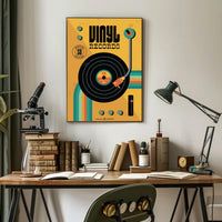 Vinyl Record Special Edition Music or Concert Poster PosterGoat